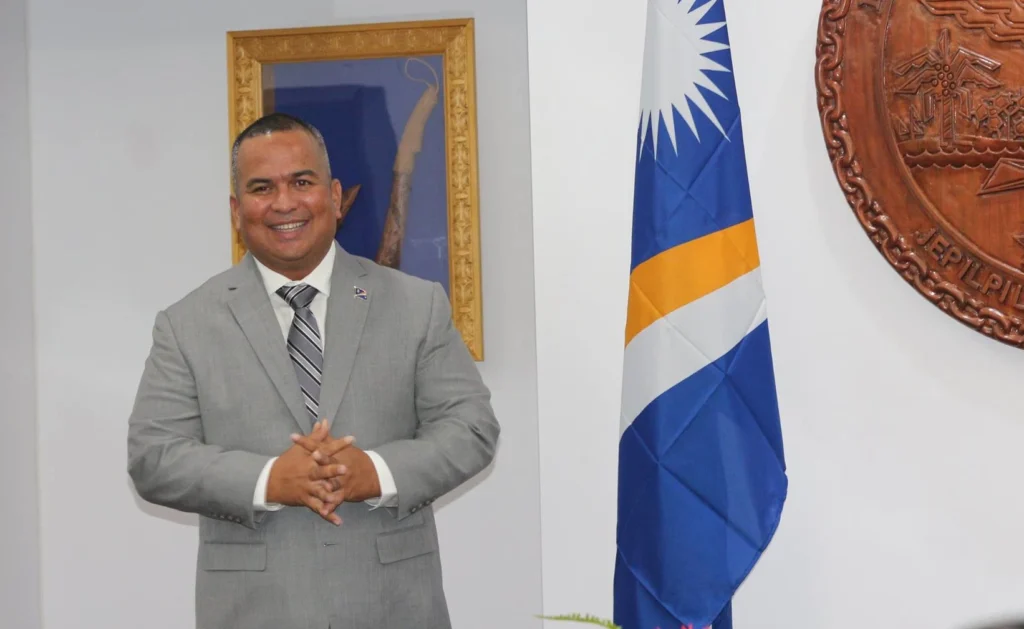 Marshall Islands UBI Finance Minister
