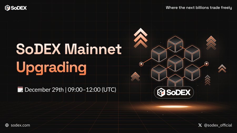 SoDEX Mainnet Upgrade