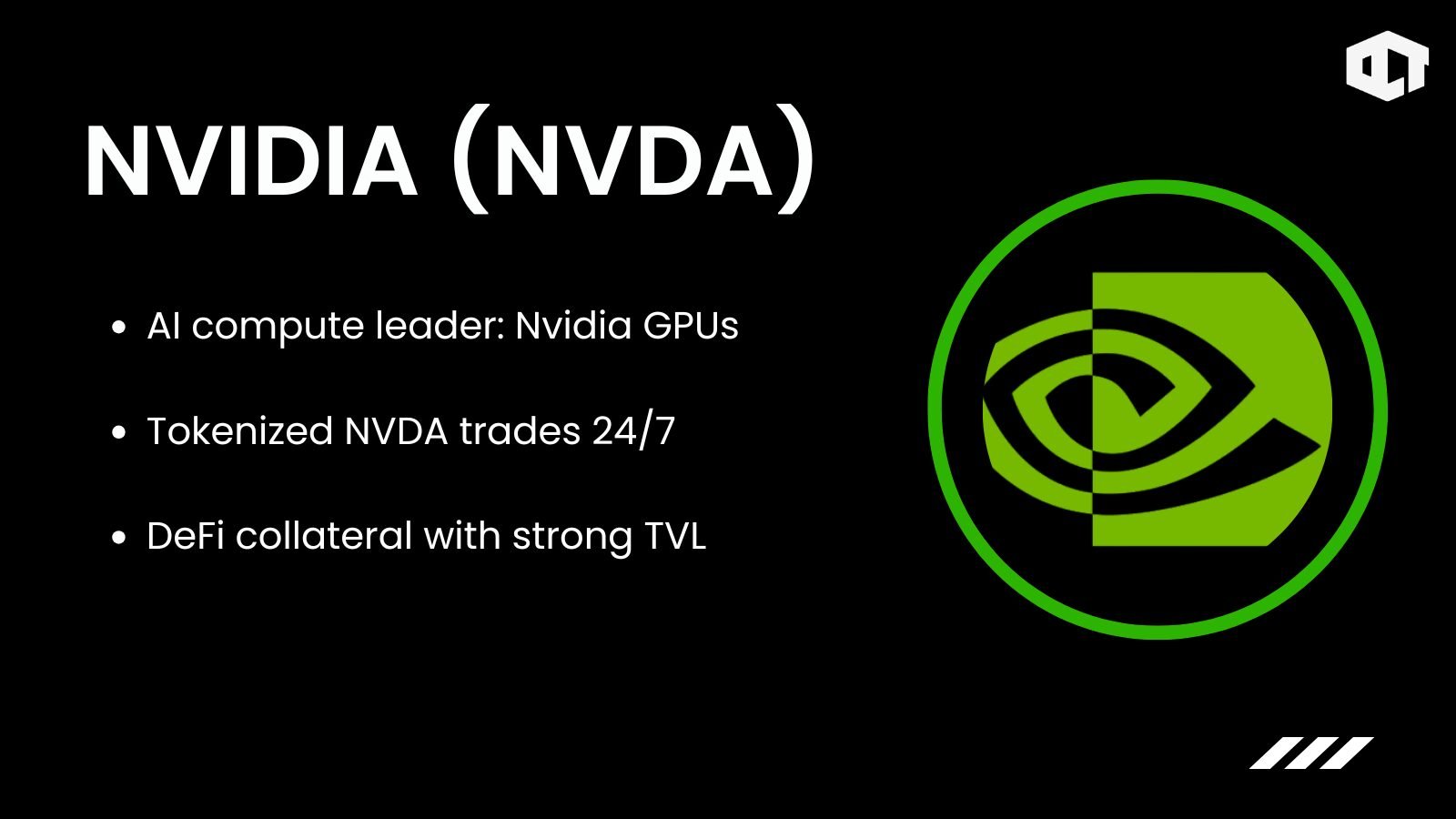 Nvidia tokenized stocks